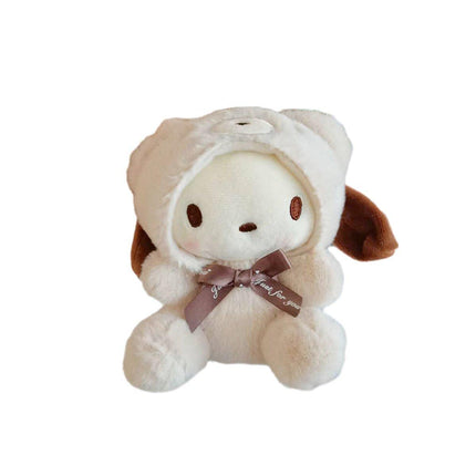 My Melody Cute Plush Doll Car KeyChain Backpack Small Pendant Stuffed Toy Gift AU - Aimall