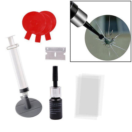 Window Tool Crack Remove Chip Resin Glass Recovery Car Windscreen Repair Kit - Aimall