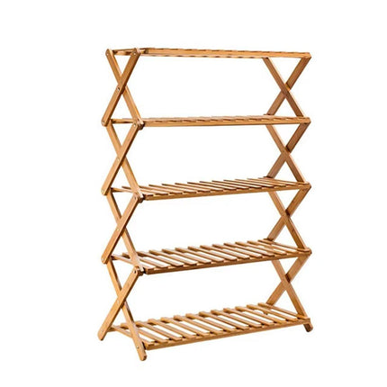 6 Tier Folding Shoe Rack Home Shoe Storage Organizer Space Saving for Shoes