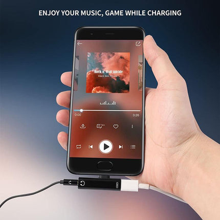 Up to 2 Type C to 3.5mm Audio Headphone Connector Earphone Adapter Aux Jack 1X2X - Aimall