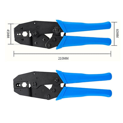 Cable Crimper Non-Insulated Electrical Ferrule Ratchet Wire Plier Crimping Tool - Aimall