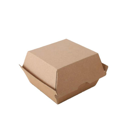 UP To 250PCS New Cardboard Hot Dog Box - Brown Corrugated Kraft - Plain - Aimall