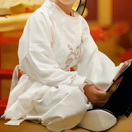 Hanfu Boys Girl Traditional Chinese Dress Clothes Ancient Children's Performance - Aimall