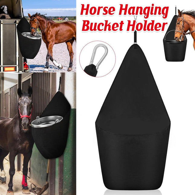Equestrian Stable Bucket Bag Outdoor Horse Riding Bucket Bag for Horse Supplies