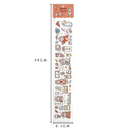 Life Every Day Series Creative Small Fresh Handbook Diary Diy Decoration Stickers - Aimall