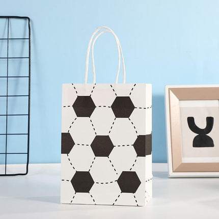 30PCS Fashion Ball Kraft Paper Gift Bag Festivals gift tote bag Party Favor Bag