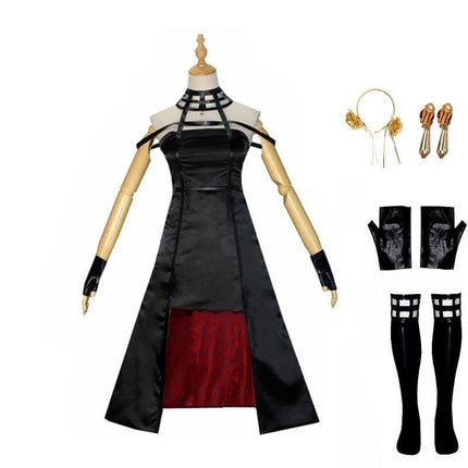 Anime SPY×FAMILY Yor Forger Cosplay Costume Womens Sexy Dress Halloween Outfits - Aimall