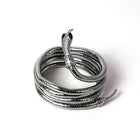 Adjustable Punk Snake Choker Necklace & Flexible Wrap Bracelet Collar Setllar - Aimall