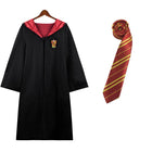 AU Harry Potter Gryffindor Ravenclaw Slytherin Robe Cloak Tie Costume Wand Scarf - Aimall