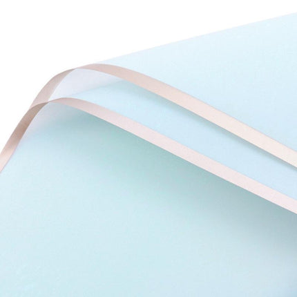 Waterproof flower wrapping paper in various colors for gift and bouquet packaging