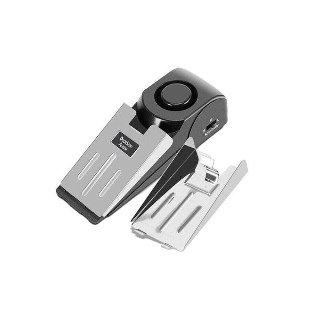 Home Security Wedge Door Stop Alert Detection Device Intruder Alarm Wireless Au - Aimall