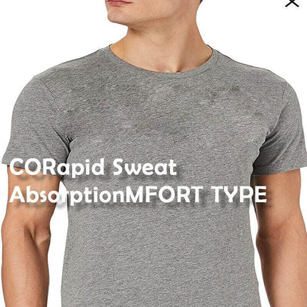 Men's T-shirt Plain Blank 100% heavy Cotton Basic Tee Short Sleeve Large S - 5XL Black - Aimall