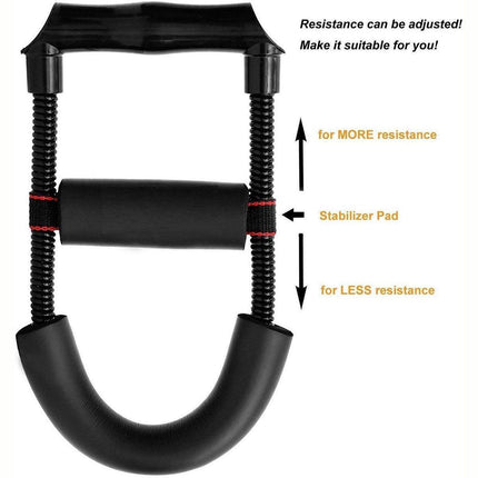 Forearm Strengthener Wrist Exerciser Arm Grip Strength Trainer for Home Gym