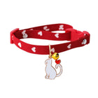 Adjustable Pet Collar with Buckle and Bell for Kitten and Dog Wearable Accessory