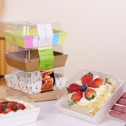Display Candy Cookie Cake Packing Box Gift Boxes Party Supplies Kraft Paper Box - Aimall