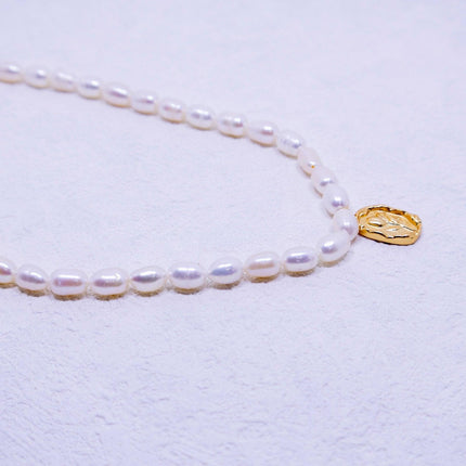 Natural Freshwater Pearl Beaded Necklace Elegant Versatile High Quality Jewelry