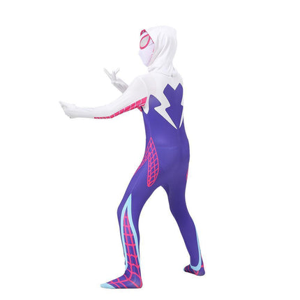 Halloween Costume Children's Boomsuit Headgear Clothes Miles Adult Male Gwen Steel Spider Tight Man