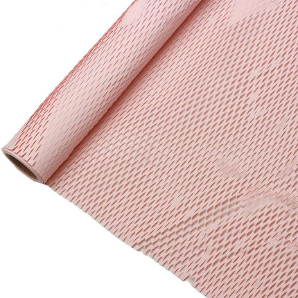 Honeycomb Flower Wrap Waterproof Art Texture Kraft Paper Floral Wrapping Paper