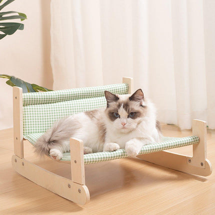 Cat Fabric Chair Bed Washable Recliner Portable Puppy Sleeping House Nest Chiar