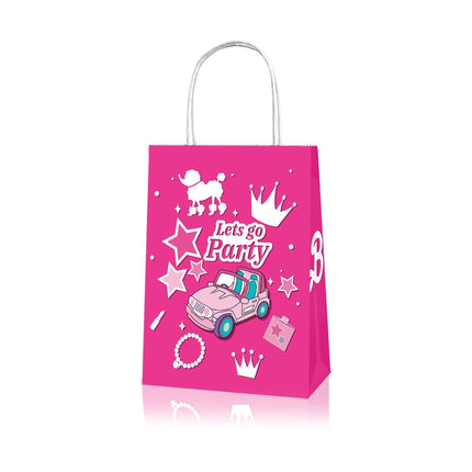 Barbie Kraft Bag With Rope