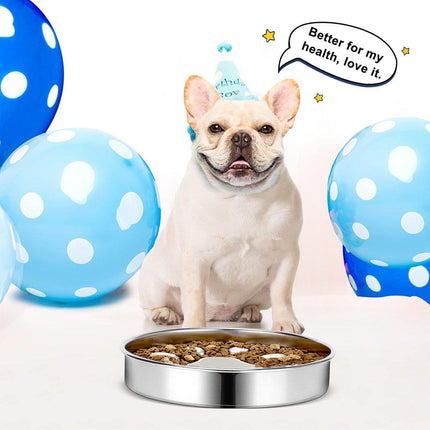 Cat Dog Pet Slow Food Bowl Feeding Dish for Cats Dogs Puppy Food Bowl