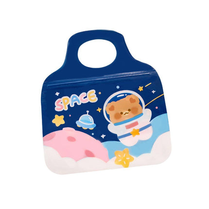 50PCS Cartoon Ziplock Snack Bags Shaped Food Storage Treat Pouches for Parties