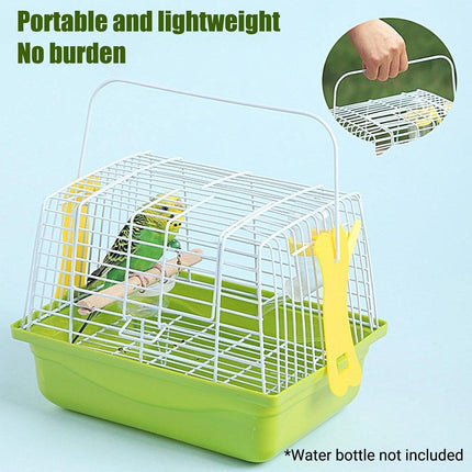 Portable Parrot Exterior Cage Small Bird Cage Outdoor Flight Cage for Pets