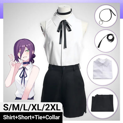 Chainsaw Man Chainsaw Man Cosplay Bomb Demon Ressecos Costume Full Set Female Anime AU - Aimall