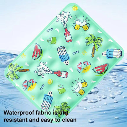 Cooling Ice Mat for Pets Summer Dog and Cat Cooling Pad Comfortable Pet Bed