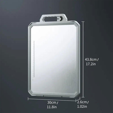 Stainless Steel Double Sided Cutting Board Thawing Board Household Kitchen Tool