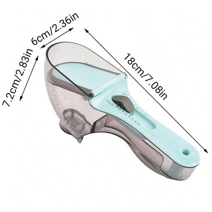 Pet Food Measuring Spoon Adjustable Cat Dog Food Shovel Pet Food Spoon Supplies