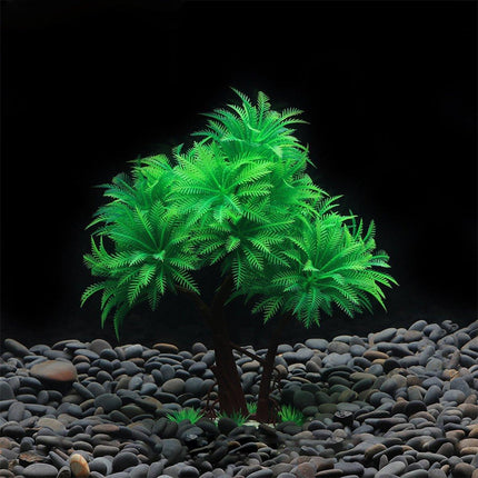 Fish Tank Decoration Artificial Water Grass Ornament Plastic Aquarium Bonsai