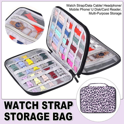 Watch Strap Storage Bag Portable Long Style Storage Bag Watch Strap Accessories
