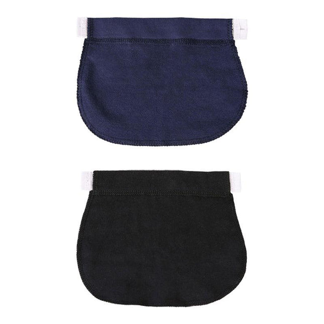 Maternity Pregnancy Waistband Elastic Extender Adjustable Waist Pants Belt Butto - Aimall