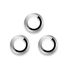 For Apple iPhone 15 Pro/Pro Max Camera Lens Protector Glass Screen Metal Ring