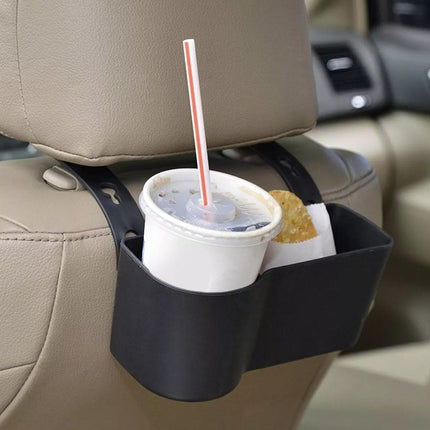 2pcs Cup Bottle Holder Phone Mount Headrest Car Back Seat Organizer Storage Box