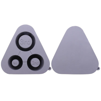 Silicone Ice Cube Tray with lid for Stanley Cups Makes 3 Large Hollow Ice Cubes