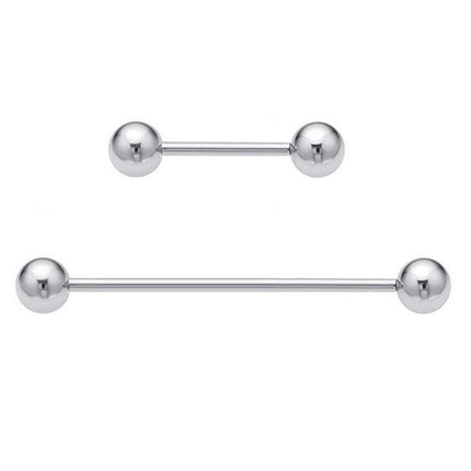 Hypoallergenic Body Piercing Jewelry Ear Bone Studs and Tongue Barbell Studs