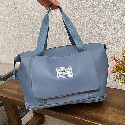 Large Capacity Travel Bag Foldable Luggage Tote Lightweight Storage Duffel Bag