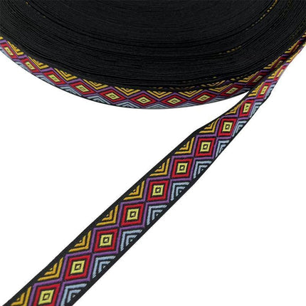 45M Border braid woven ribbon decorative ribbon fabricfor Decoration Home 3style - Aimall