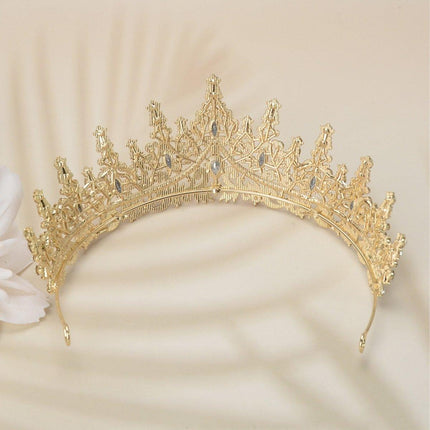 Tiara Crystal Rhinestone Crown Princess Rhinestone Crown Prom Crystal Headband