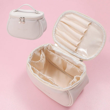 Large Capacity Portable Waterproof Makeup Organizer Bag Cosmetic Storage Box