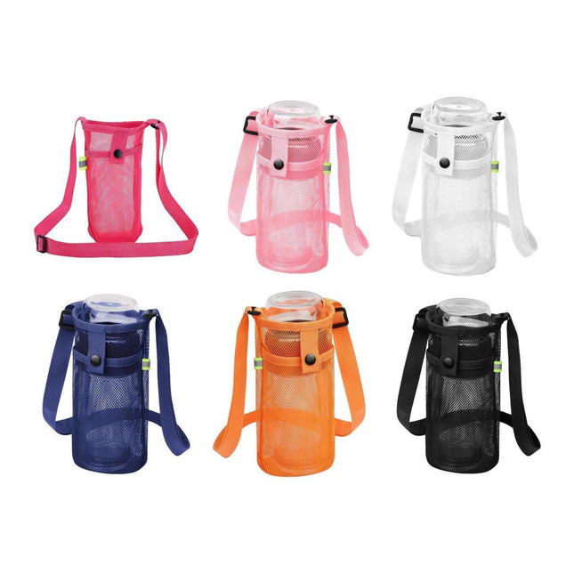 4PCS Outdoor Travel Water Bottle Holder Bag Hanging Pouch for Camping Hiking