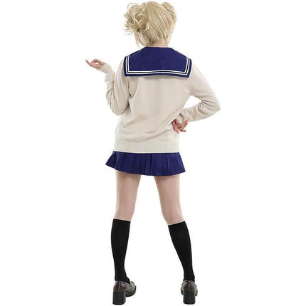 Anime My Boku no Hero Academia Himiko Toga Cosplay Costume JK School Uniform AU