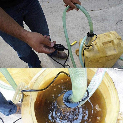 DC12V Aluminium Diesel Fuel Pump Submersible Transfer Vessel Water Oil Car Auto - Aimall