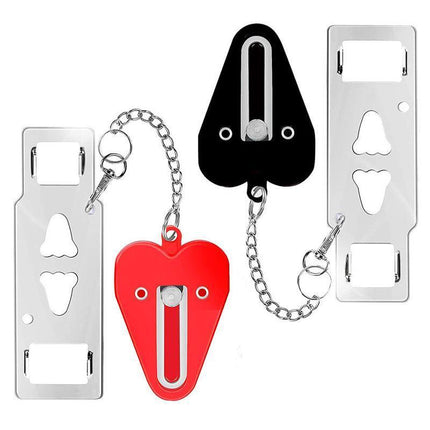 Portable Door Lock Security Safety Travel Hotel Home Addalock Safe Lock NEW - Aimall