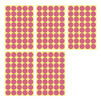 25mm 40 Dots - 5 Sheets