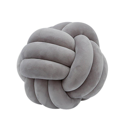 Three-Strand Braided Round Pillow Sofa Cushion Decorative Pillow for Living Room