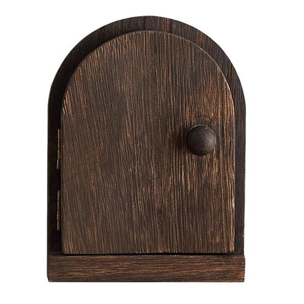 Solid Wood Wall Switch Protector Cover Socket Decorative Frame Masking Cover
