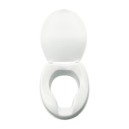 Adjustable Raised Toilet Seat Riser for Elderly Pregnant Women and Mobility Support